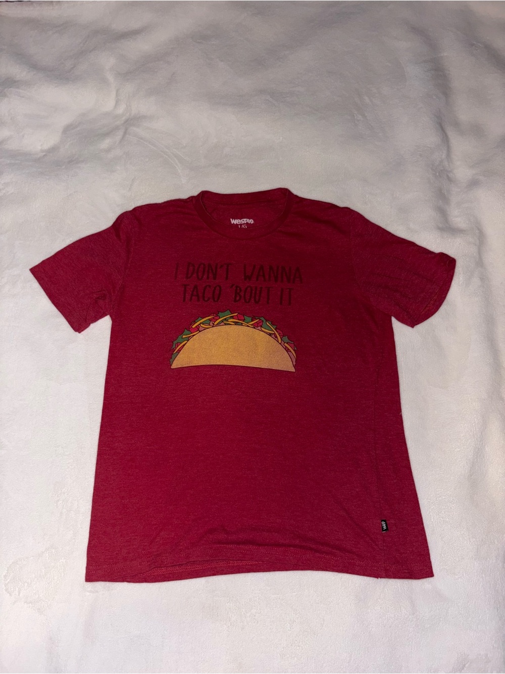 (3 for $15) West49 Taco T-shirt ( Boys Large)